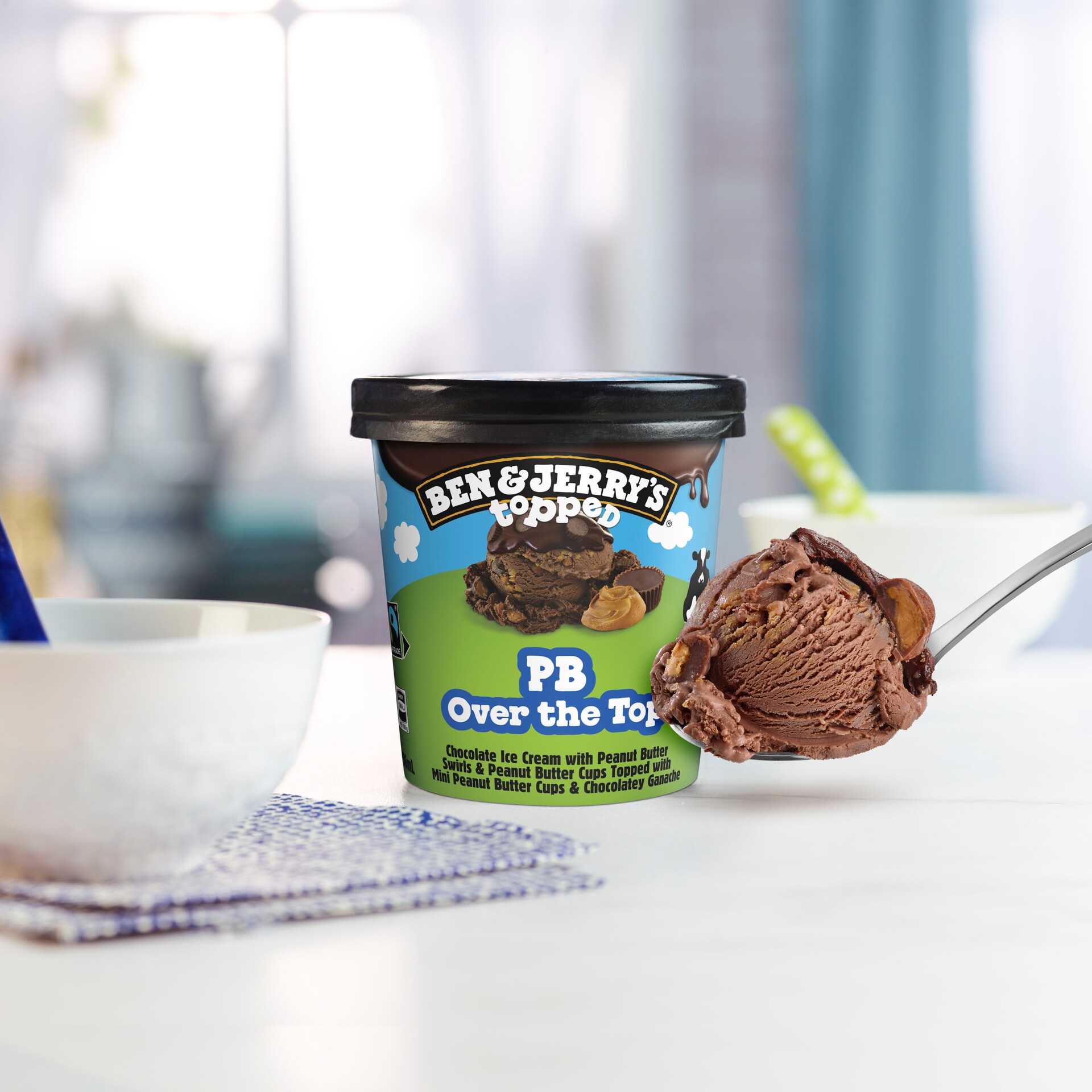 Over the top ice cream hot sale